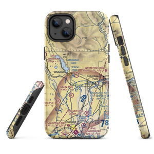 Whitefish Airport (58S) VFR Sectional  Tough iPhone Case