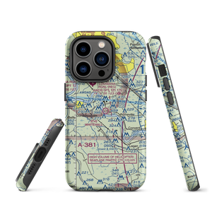 Whitehall Field Ultralightport (LA36) VFR Sectional  Tough iPhone Case