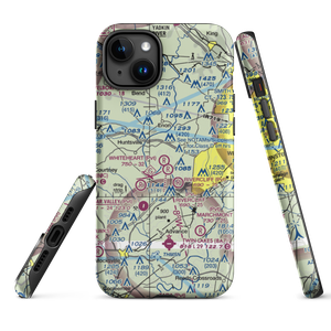 Whiteheart Farm Airport (08NC) VFR Sectional  Tough iPhone Case