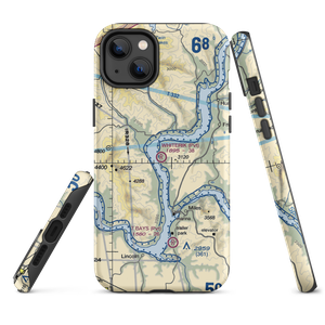 Whiterik Field (51WT) VFR Sectional  Tough iPhone Case