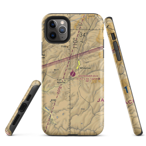 Whiteriver Airport (E24) VFR Sectional  Tough iPhone Case