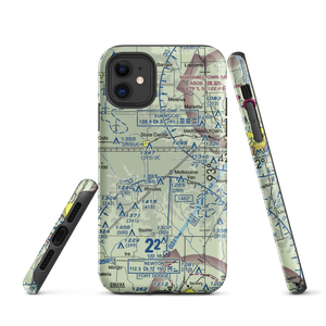 Whites Airport (3IA1) VFR Sectional  Tough iPhone Case