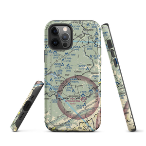 Whitesburg Municipal Airport (BRG) VFR Sectional  Tough iPhone Case