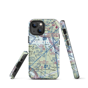 Whithall Farm Airport (1VG2) VFR Sectional  Tough iPhone Case