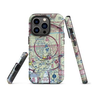 Whiting Field Naval Air Station South Airport (NDZ) VFR Sectional  Tough iPhone Case