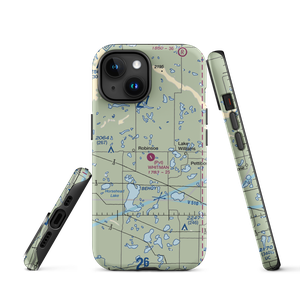 Whitman Field (ND54) VFR Sectional  Tough iPhone Case