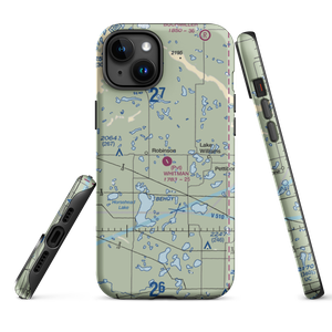 Whitman Field (ND54) VFR Sectional  Tough iPhone Case