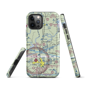 Whittington Ranch Airport (OK31) VFR Sectional  Tough iPhone Case