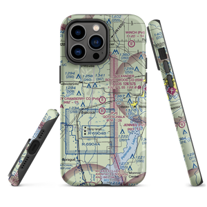 Whittlesey Cranberry Co Airport (29WI) VFR Sectional  Tough iPhone Case