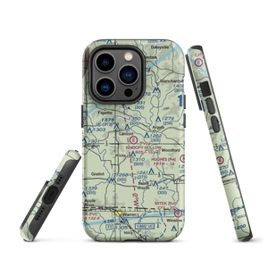 Whoopy Hollow Aerodrome (65WN) VFR Sectional  Tough iPhone Case