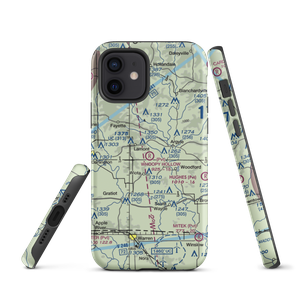 Whoopy Hollow Aerodrome (65WN) VFR Sectional  Tough iPhone Case