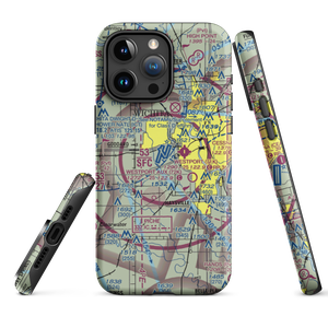 Wichita Eisenhower National Airport (ICT) VFR Sectional  Tough iPhone Case