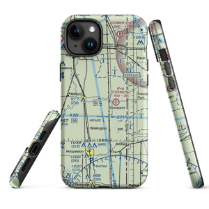 Wichman Airport (96LL) VFR Sectional  Tough iPhone Case