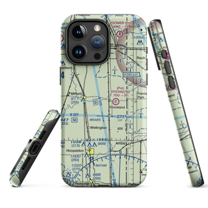 Wichman Airport (96LL) VFR Sectional  Tough iPhone Case