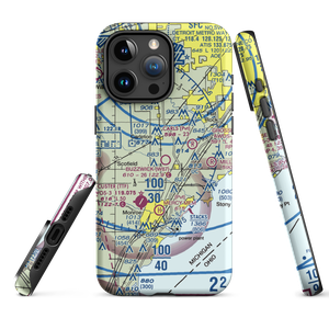 Wickenheiser Airport (W87) VFR Sectional  Tough iPhone Case