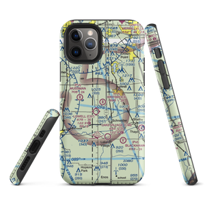 Wietbrock Airport (IN90) VFR Sectional  Tough iPhone Case
