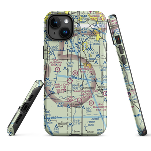 Wietbrock Airport (IN90) VFR Sectional  Tough iPhone Case