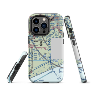 Wilber Farms Airport (5XS3) VFR Sectional  Tough iPhone Case