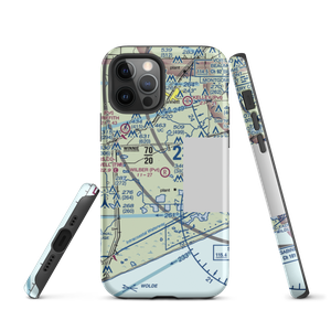 Wilber Farms Airport (5XS3) VFR Sectional  Tough iPhone Case