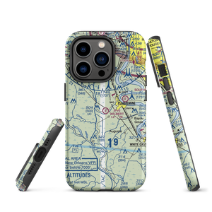 Wilbert Airport (LA15) VFR Sectional  Tough iPhone Case