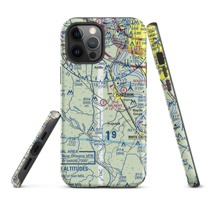 Wilbert Airport (LA15) VFR Sectional  Tough iPhone Case