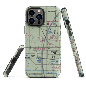 Wilcox Farm Airport (ND78) VFR Sectional  Tough iPhone Case