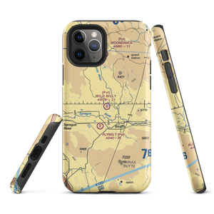 Wild Billy Airport (OR29) VFR Sectional  Tough iPhone Case