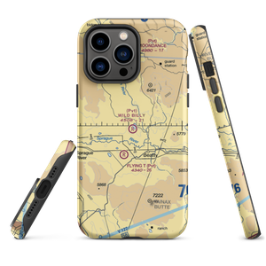 Wild Billy Airport (OR29) VFR Sectional  Tough iPhone Case