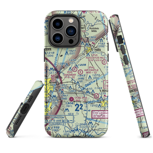 Wild Blue Airport (31KY) VFR Sectional  Tough iPhone Case