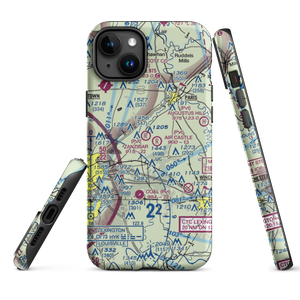 Wild Blue Airport (31KY) VFR Sectional  Tough iPhone Case