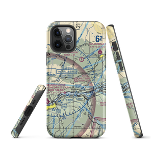Wild Hair Airport (5WA7) VFR Sectional  Tough iPhone Case