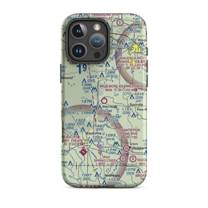 Wild Rose Idlewild Airport (W23) VFR Sectional  Tough iPhone Case