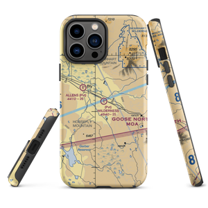 Wilderness Airport (80OR) VFR Sectional  Tough iPhone Case
