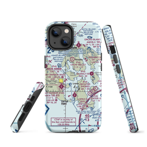 Wilding Farm Airport (6WA5) VFR Sectional  Tough iPhone Case