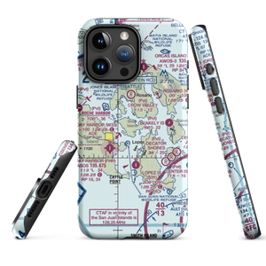 Wilding Farm Airport (6WA5) VFR Sectional  Tough iPhone Case