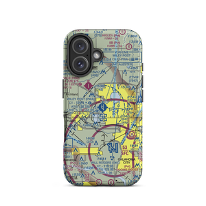 Wiley Post Airport (PWA) VFR Sectional  Tough iPhone Case