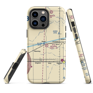 Wilkens Airport (32KS) VFR Sectional  Tough iPhone Case