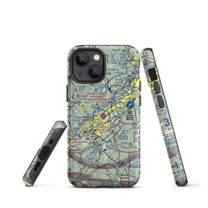 Wilkes Barre Wyoming Valley Airport (WBW) VFR Sectional  Tough iPhone Case