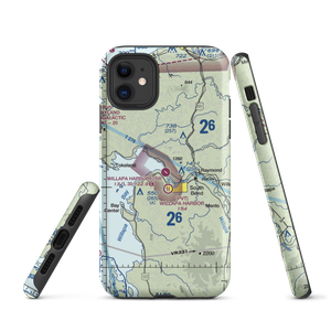 Willapa Harbor Airport (2S9) VFR Sectional  Tough iPhone Case