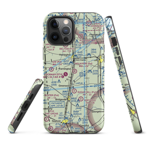 Willaview Airport (2DE2) VFR Sectional  Tough iPhone Case