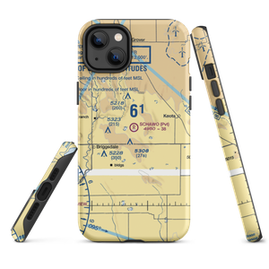 William Leon Schawo Airport (8CO2) VFR Sectional  Tough iPhone Case