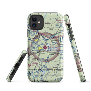 William M Tuck Airport (W78) VFR Sectional  Tough iPhone Case