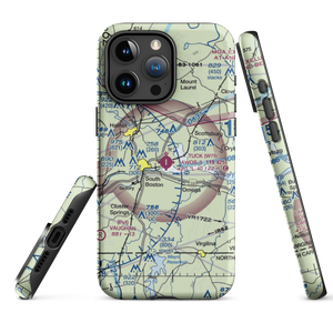 William M Tuck Airport (W78) VFR Sectional  Tough iPhone Case