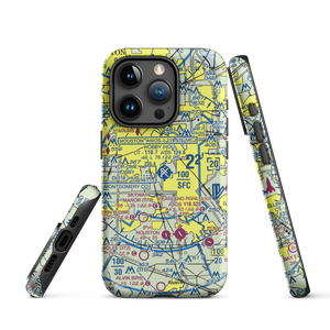 William P Hobby Airport (HOU) VFR Sectional  Tough iPhone Case