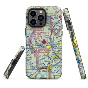 William R. Pogue Municipal Airport (OWP) VFR Sectional  Tough iPhone Case