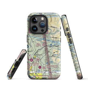 Williams Airpatch Airport (89WA) VFR Sectional  Tough iPhone Case