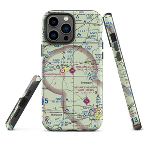 Williams County Airport (0G6) VFR Sectional  Tough iPhone Case