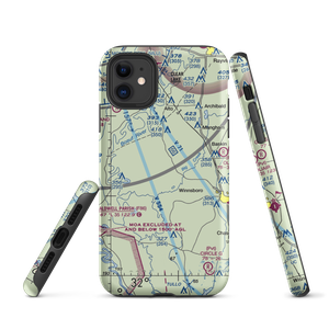 Williams Flying Service Airport (6LA6) VFR Sectional  Tough iPhone Case