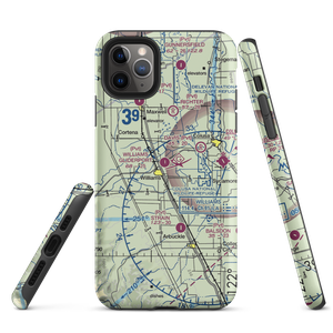 Williams Gliderport (CN12) VFR Sectional  Tough iPhone Case