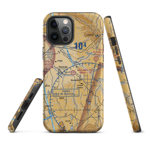 Williams Ranch Airport (1CO2) VFR Sectional  Tough iPhone Case